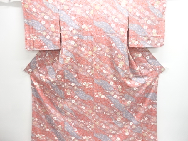 JAPANESE KIMONO / KOMON / UNUSED / MICHINAGADORI
